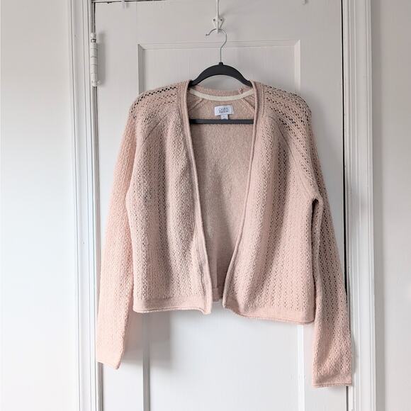 Croft & Barrow Cropped Long Sleeve Open Cardigan Sz. L - Picture 1 of 8